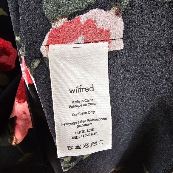 Aritzia Wilfred Pozzi Floral Blouse - Size S - Picture 10 of 11